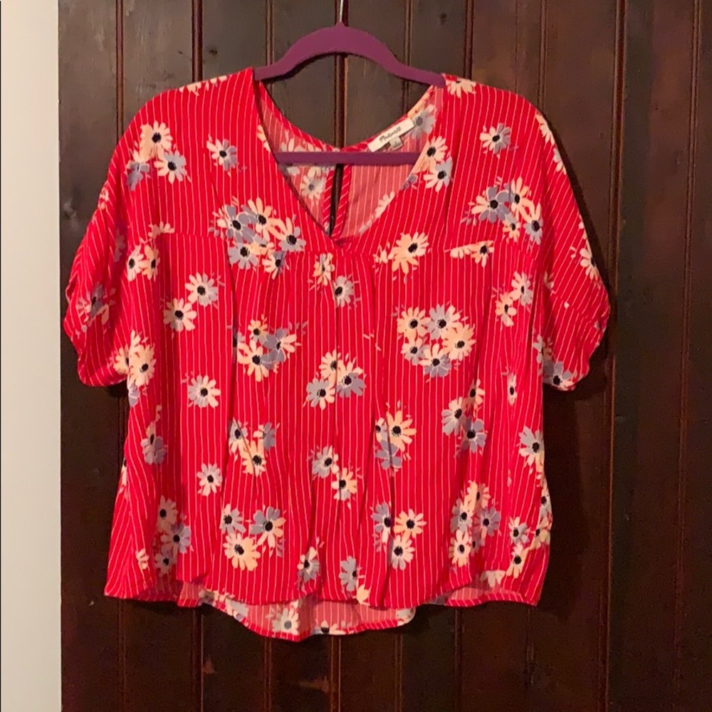 Madewell Floral Shirt